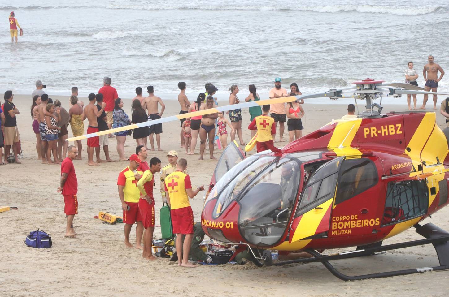 A engrenagem invisível dos resgates no litoral do Paraná