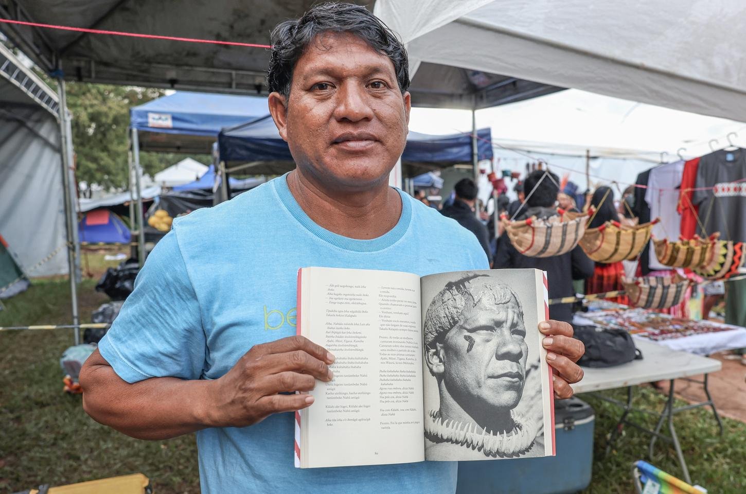 A língua portuguesa como arma de defesa de um líder indígena no Xingu