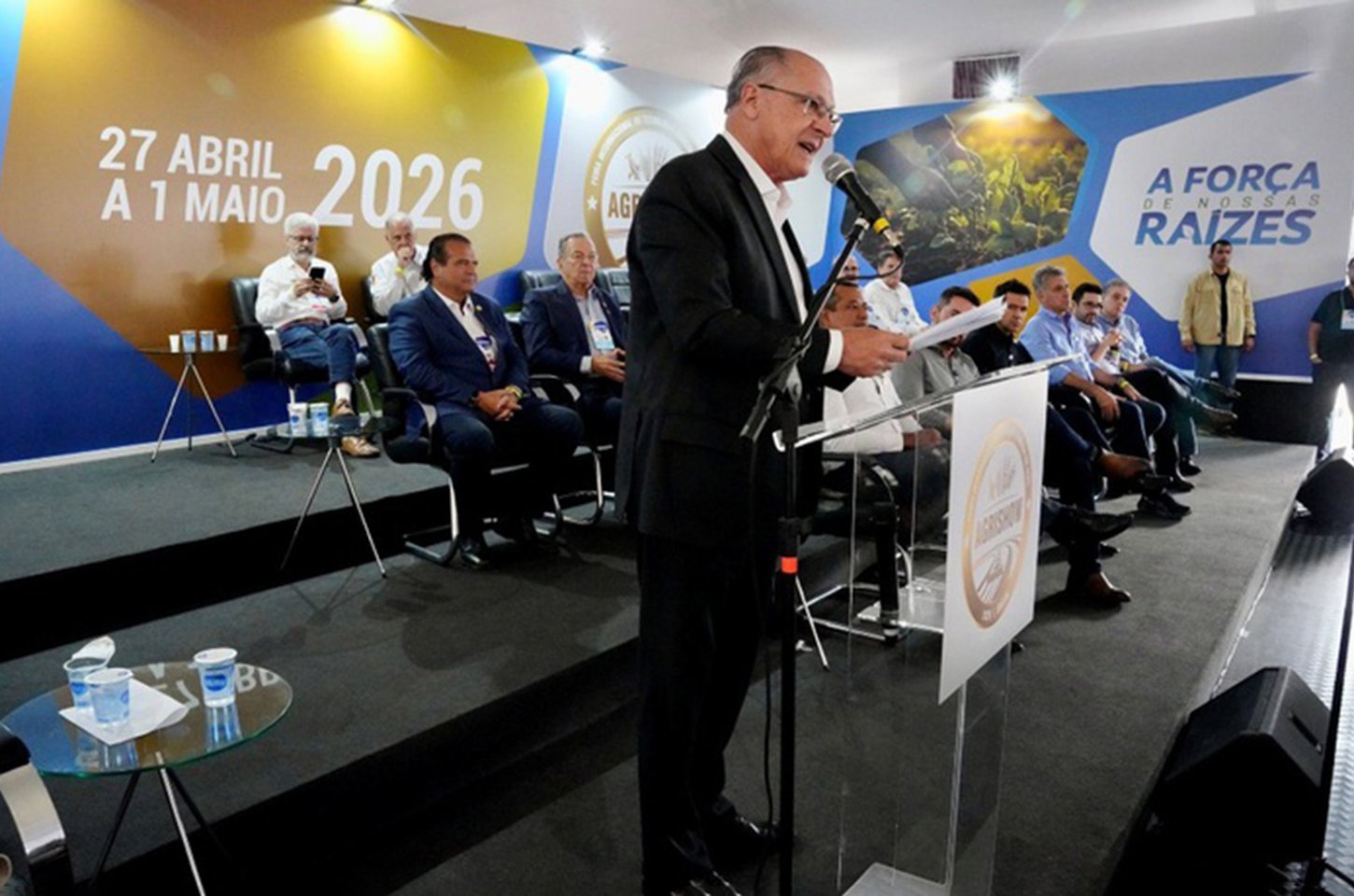 Alckmin anuncia R$ 10 bilhões em crédito para modernização agrícola
