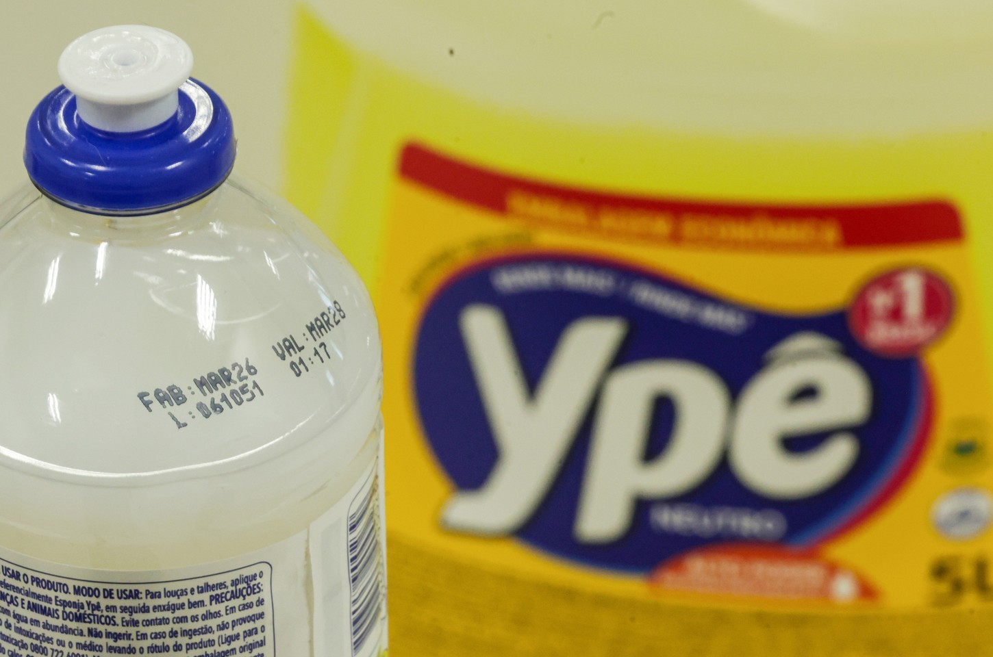Anvisa mantém suspensão de produtos Ypê com lote final 1