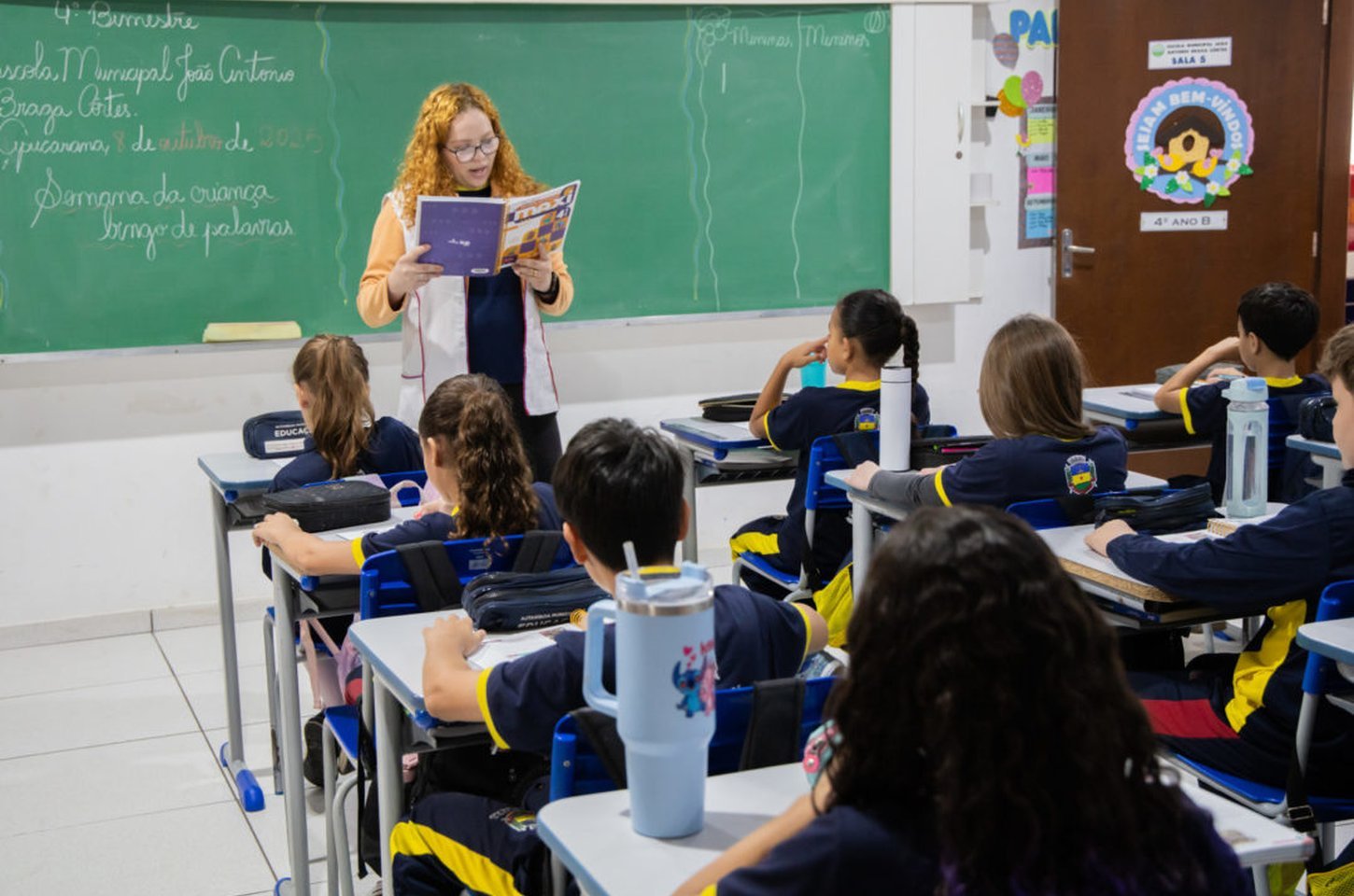 Apucarana registra crescimento na fluência leitora de alunos do 2º ano