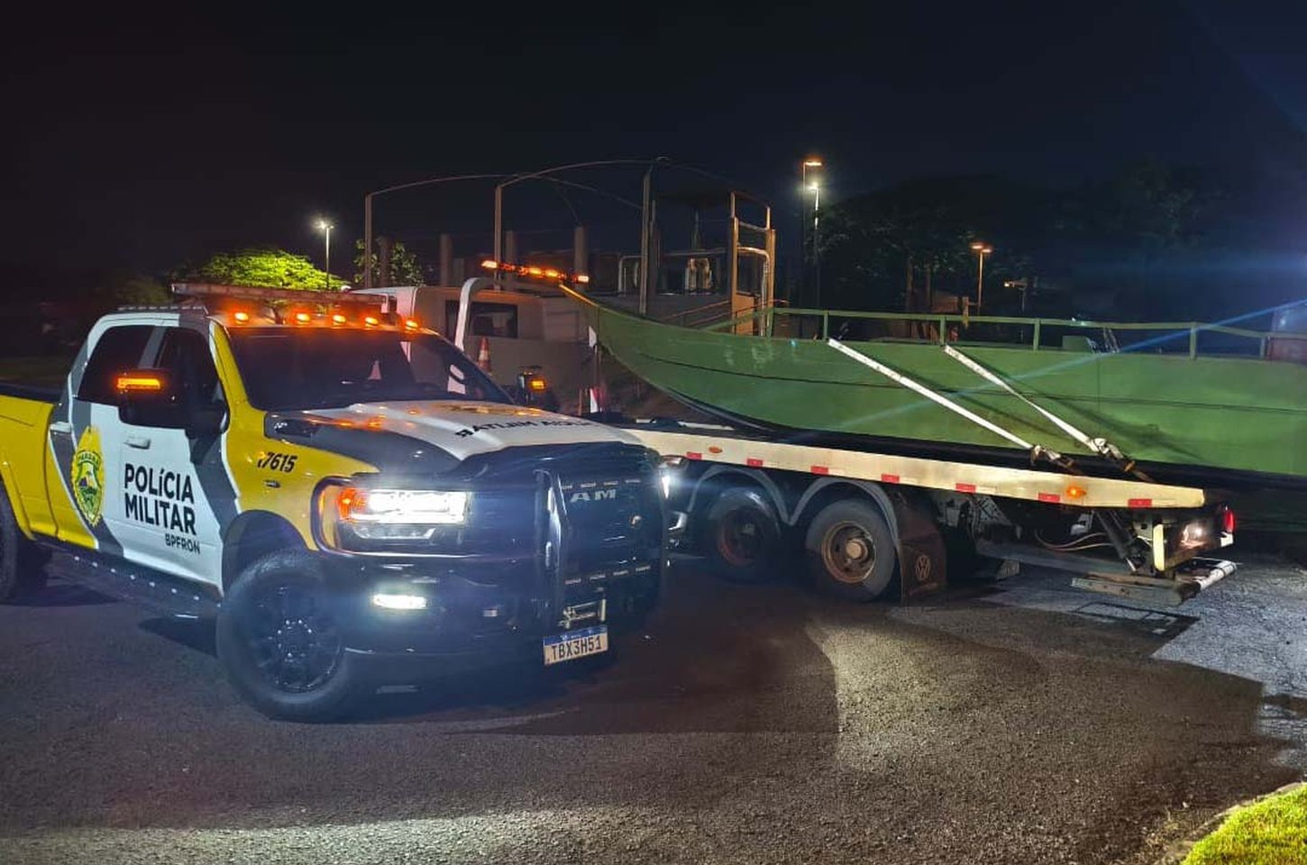 Base de fronteira em Santa Helena apreende 1,4 tonelada de maconha