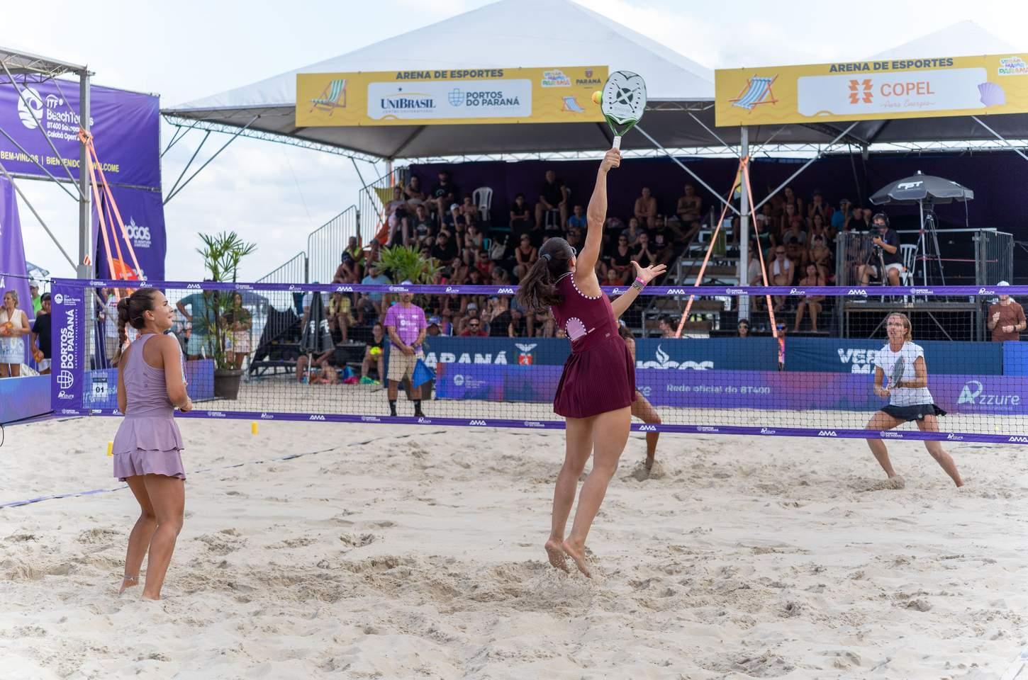 Beach tennis de Caiobá encerra Verão Maior Paraná com recorde de público
