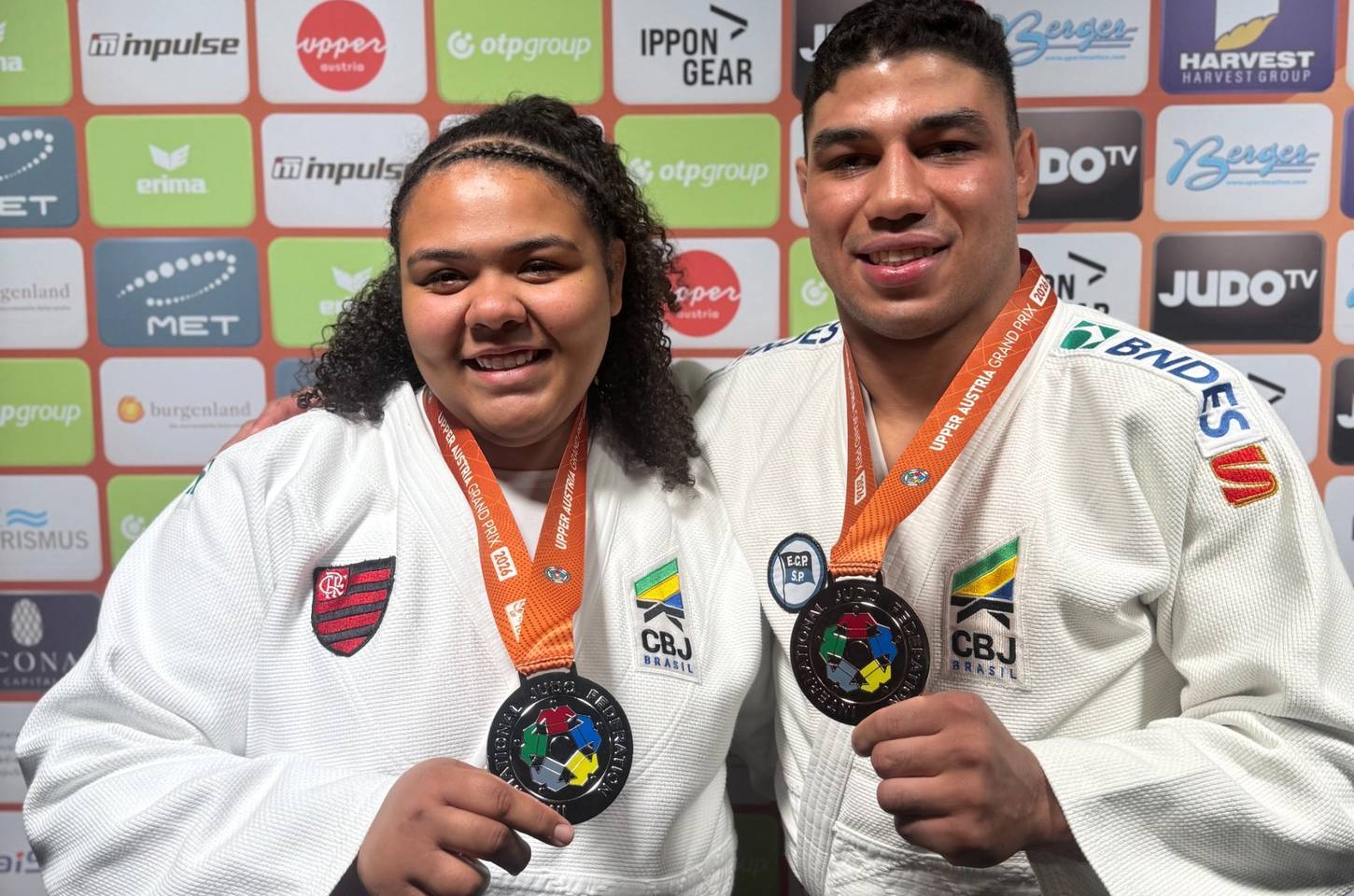 Brasil conquista seis pódios no Grand Prix de judô da Áustria