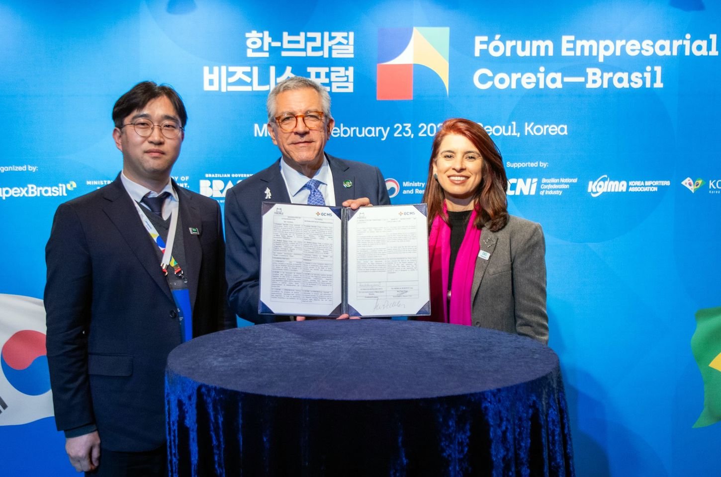 Brasil e Coreia do Sul firmam parcerias para produção nacional de medicamentos