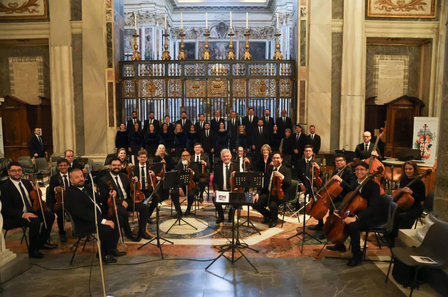 Camerata Antiqua de Curitiba leva música sacra brasileira a Roma