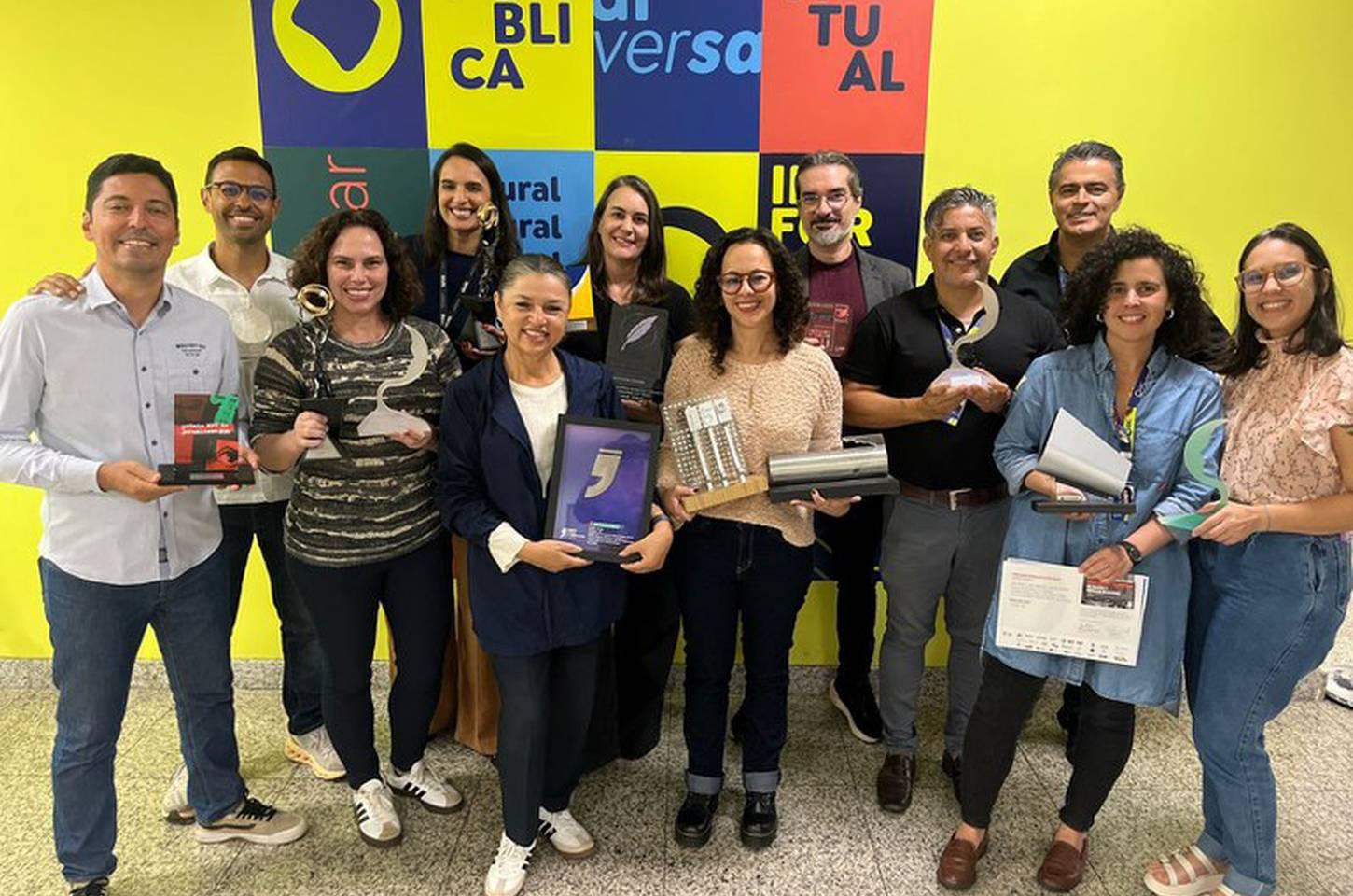 Caminhos da Reportagem ultrapassa marca de 100 prêmios em 2025