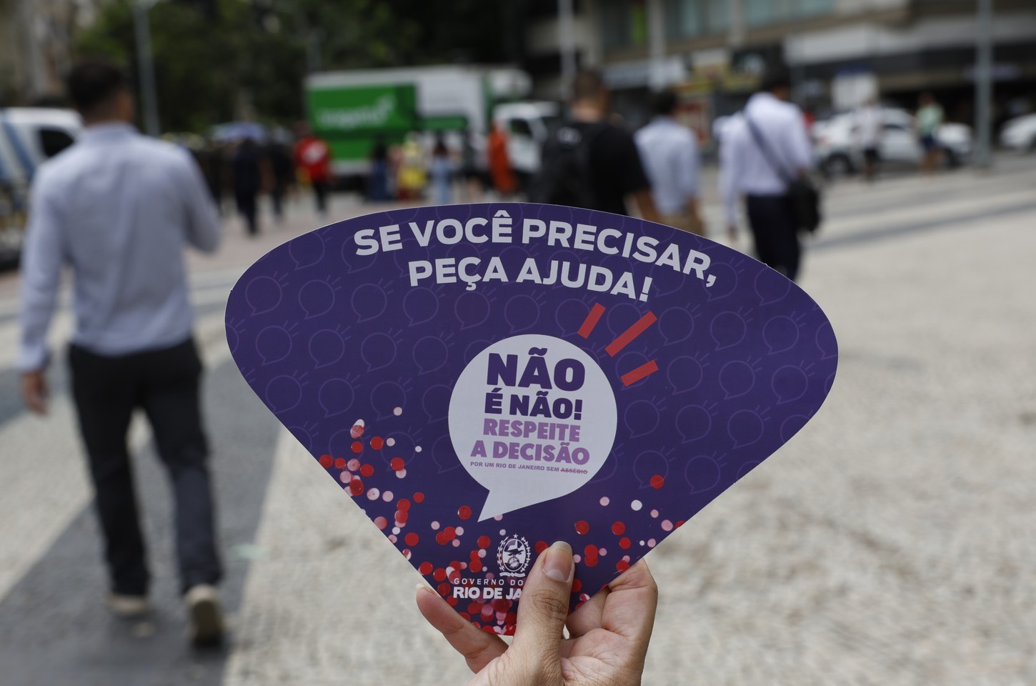 Campanha 'Não é Não!' reforça combate ao assédio no Carnaval do Rio
