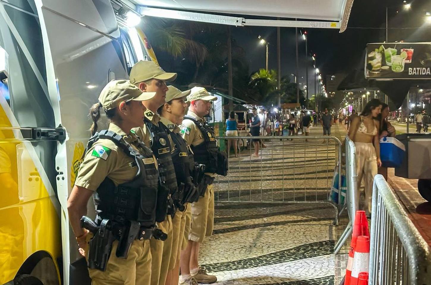 Carnaval no litoral do Paraná registra queda de crimes contra patrimônio e violência doméstica