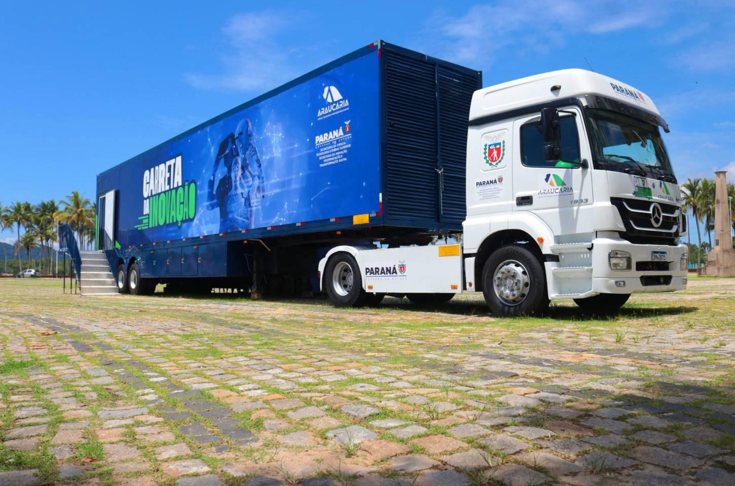 Carreta da inovação leva tecnologia a Iguaraçu e Campina da Lagoa