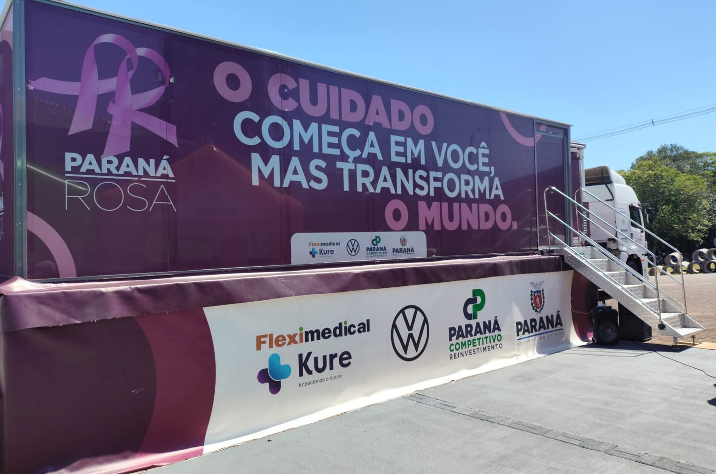 Carreta Saúde da Mulher atende 1.719 mulheres no sudoeste do Paraná