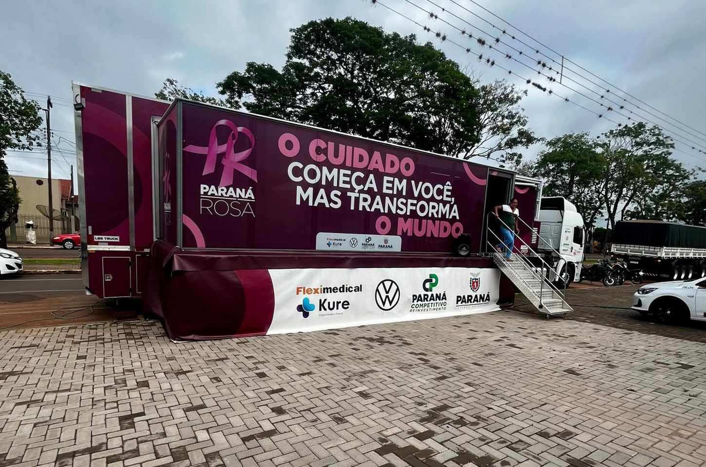 Carreta Saúde da Mulher atende aldeia indígena em Nova Laranjeiras