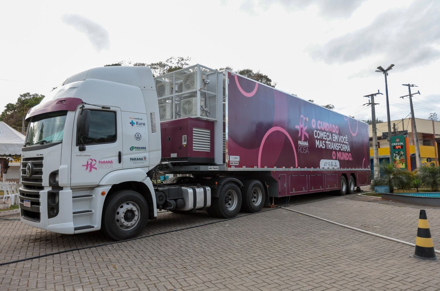 Carreta Saúde da Mulher chega a Palmas com exames gratuitos