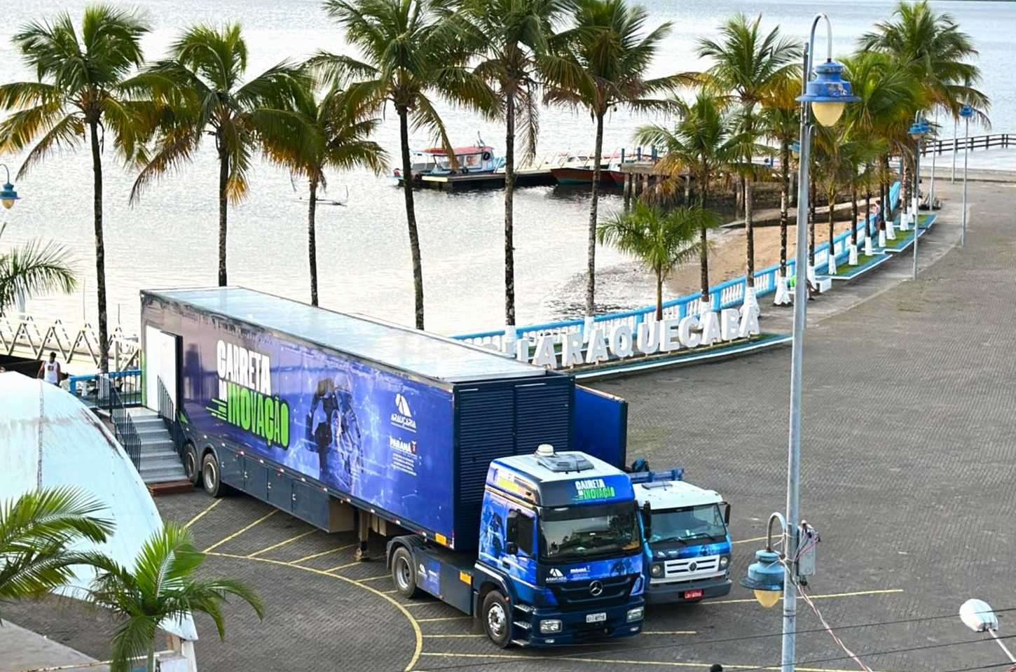 Carretas da inovação encerram rota do verão no litoral paranaense