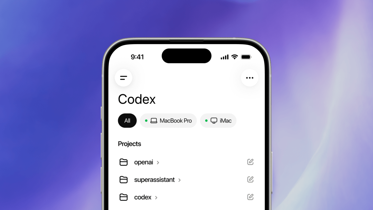 Codex vai para o celular: OpenAI integra ferramenta de codificação ao app do ChatGPT