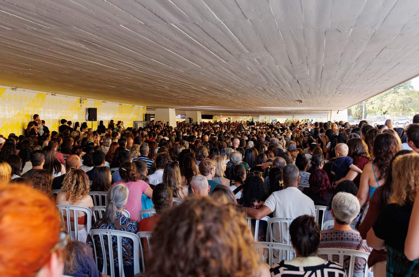 Concerto gratuito da série Mostly Mozart bate recorde de público no MON