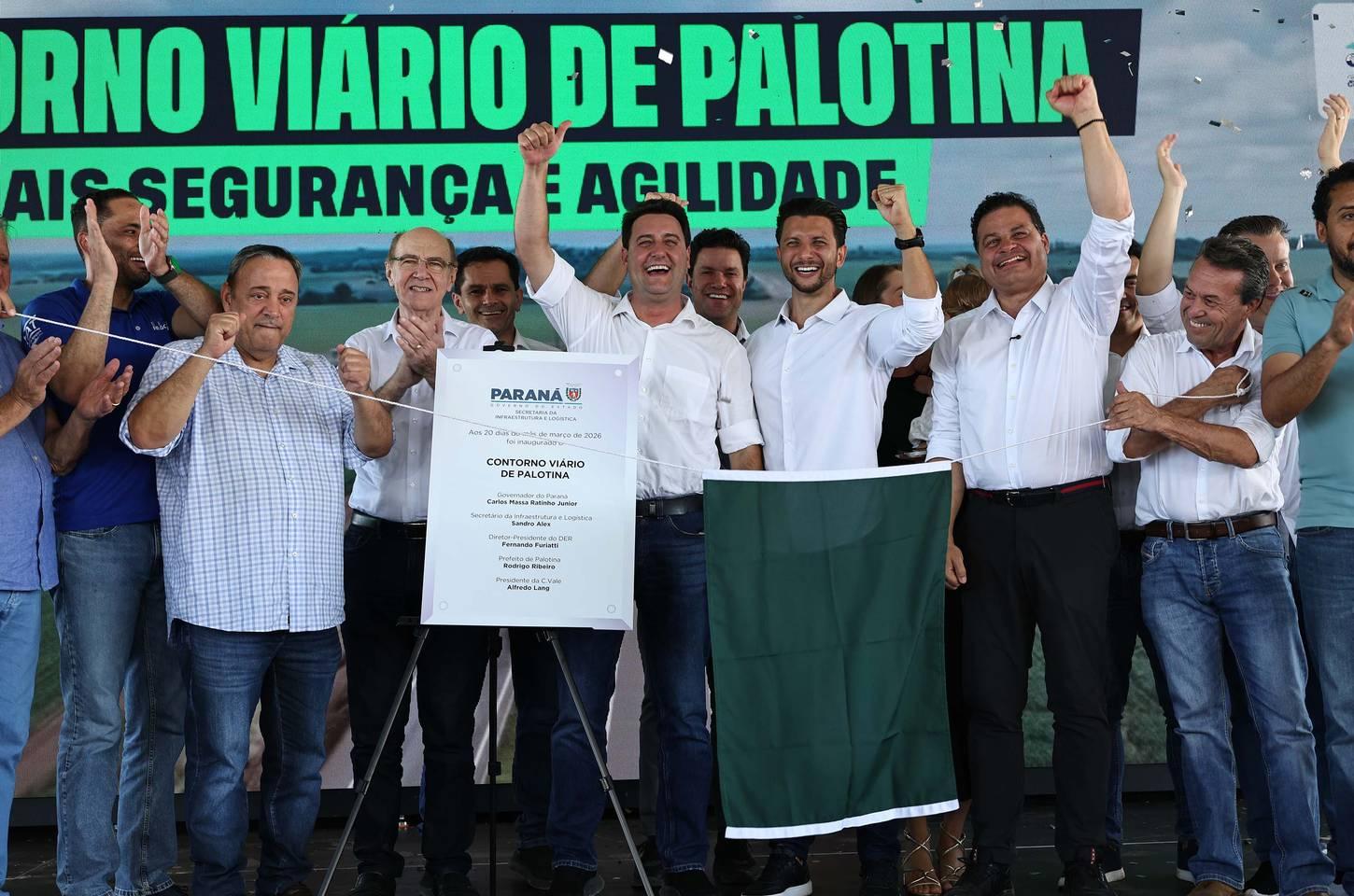 Contorno de Palotina é inaugurado após anos de espera no Oeste do Paraná