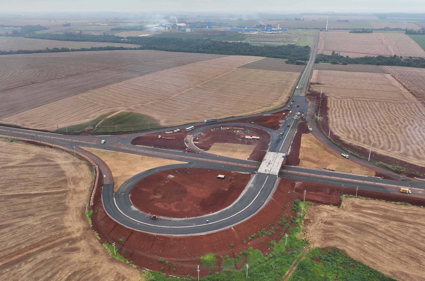 Contorno viário de Palotina chega a 91% e promete desafogar tráfego no Oeste