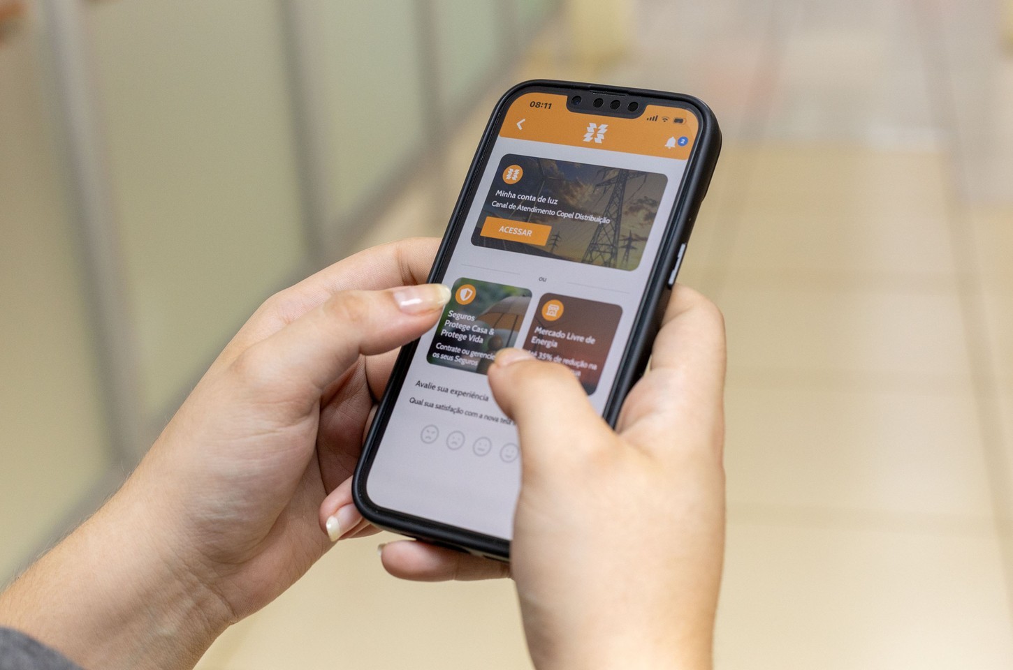 Copel atinge 95% de atendimento digital e lidera digitalização no país