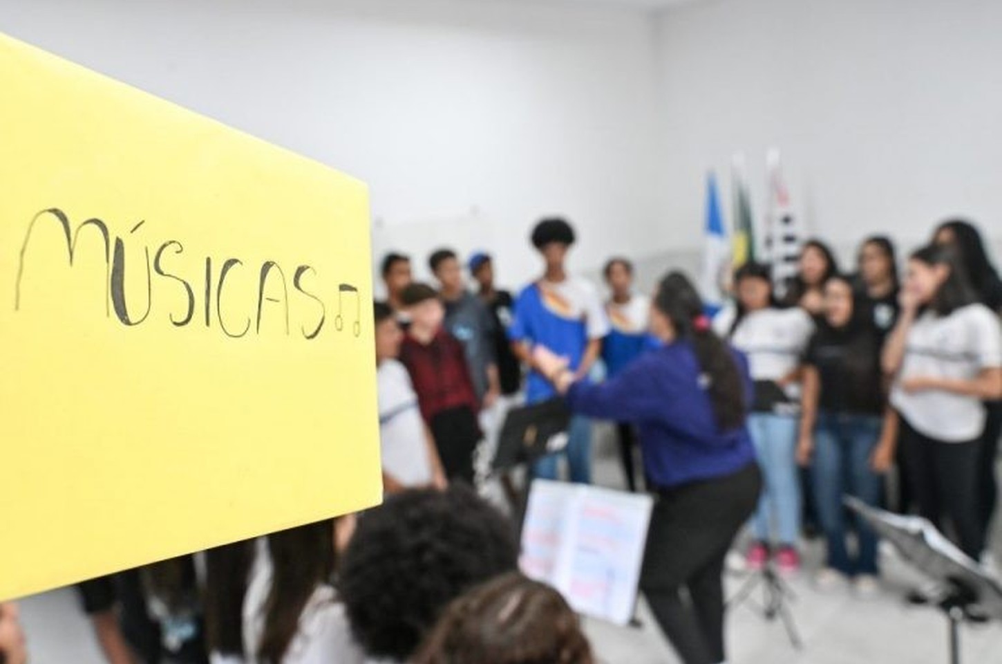 Coral e fanfarra transformam a vida de estudantes em Salto