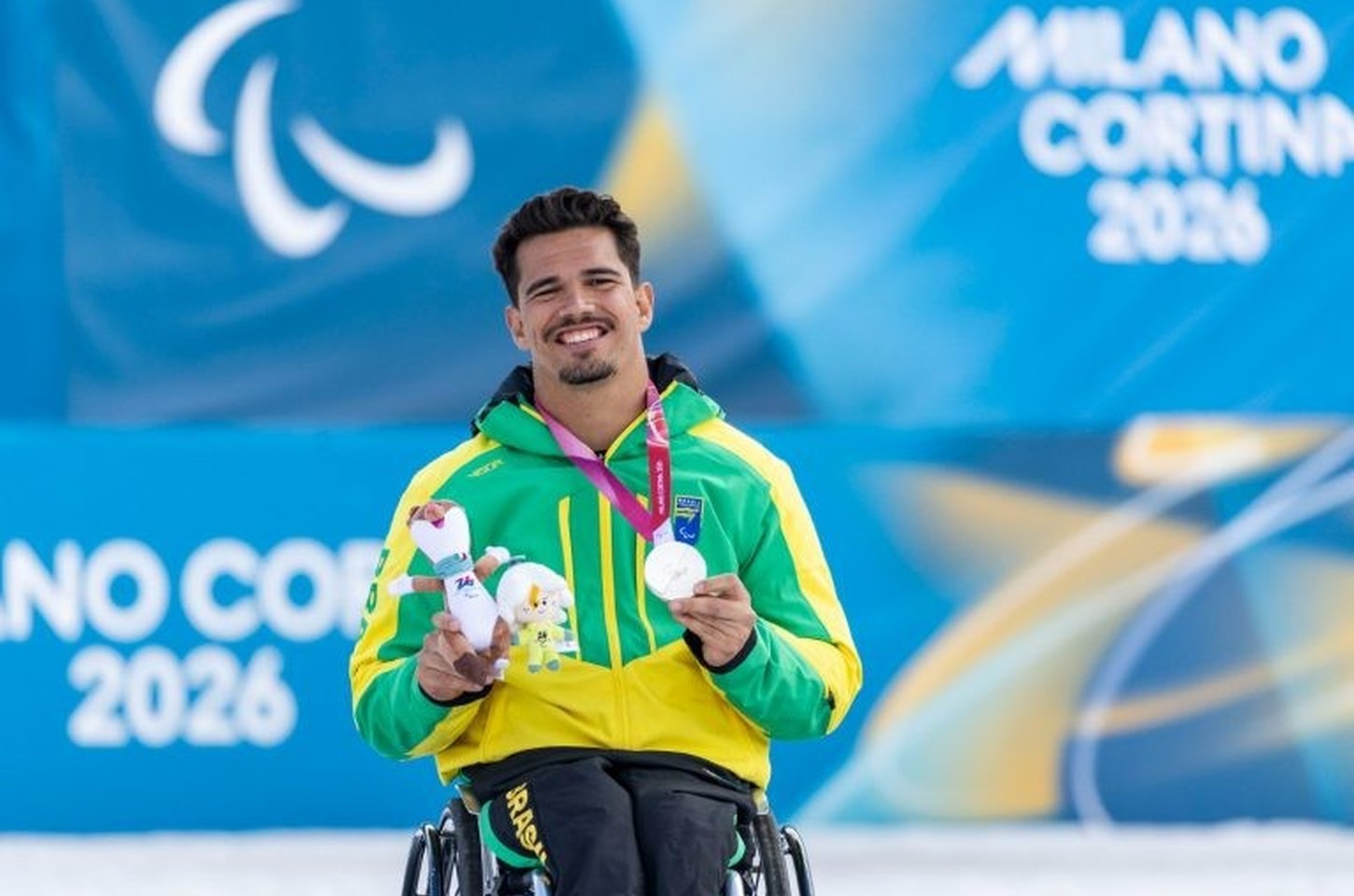Cristian Ribera: a prata histórica e a força da família no esqui paralímpico