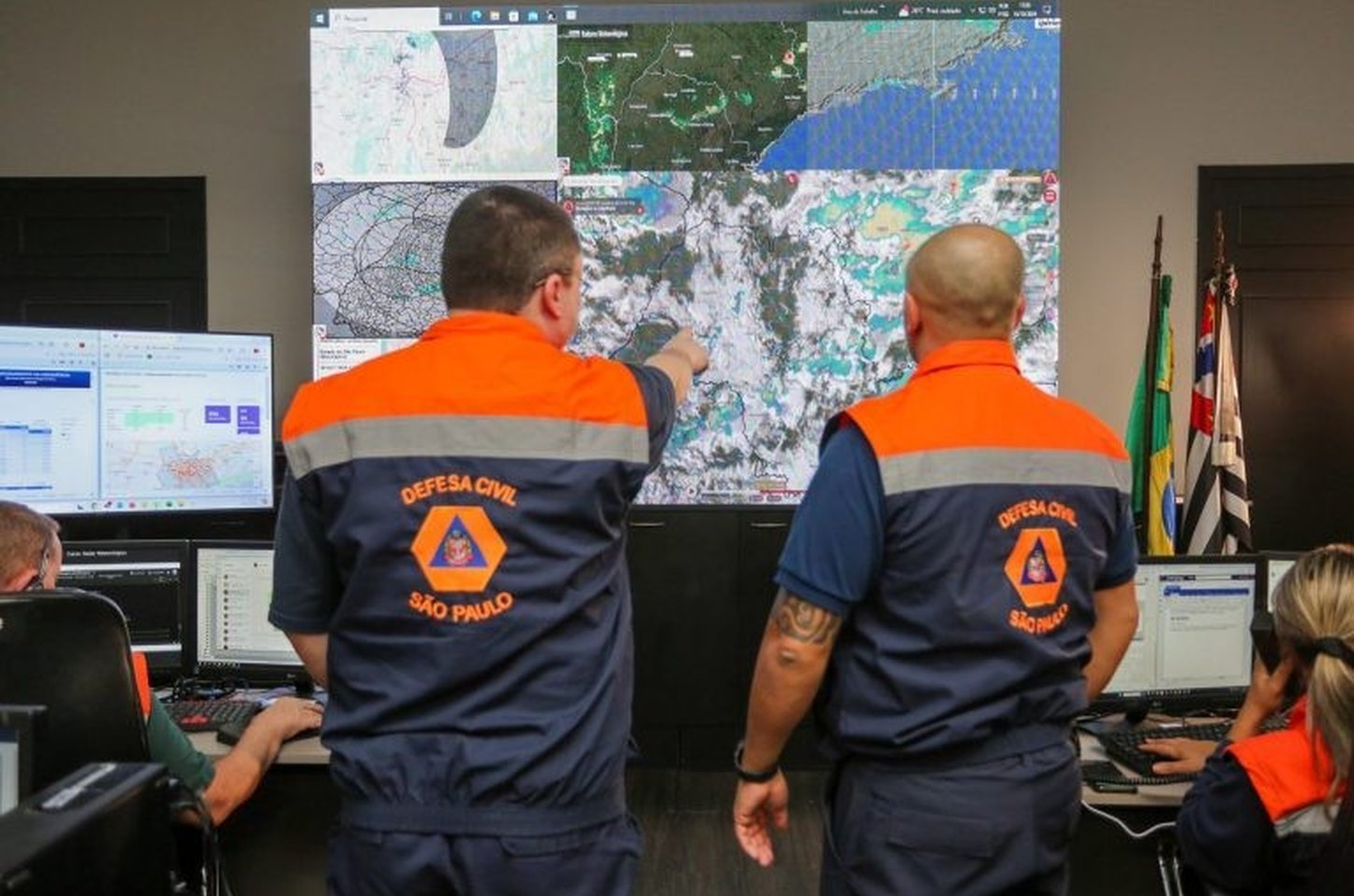 Defesa Civil de SP ativa gabinete de crise após chuvas extremas