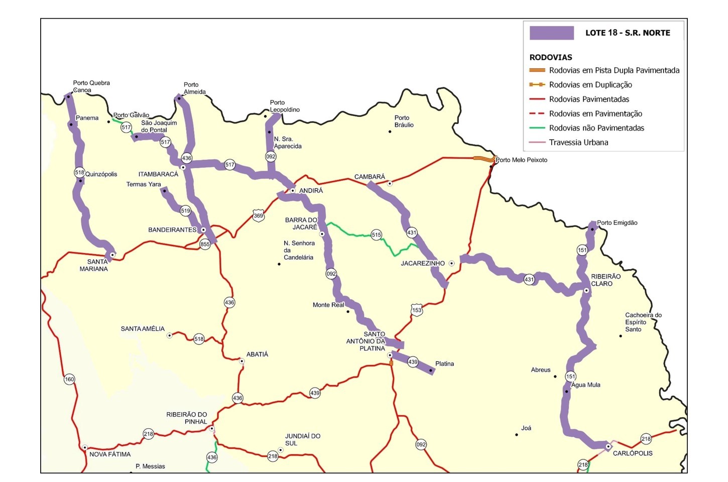 Der/PR realiza tapa-buracos emergenciais em rodovias do Norte Pioneiro