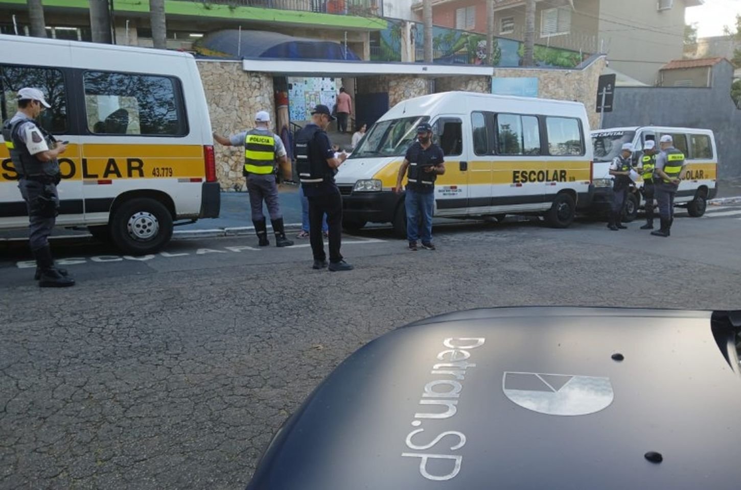 Detran-SP quintuplica fiscalização de transporte escolar em 2025