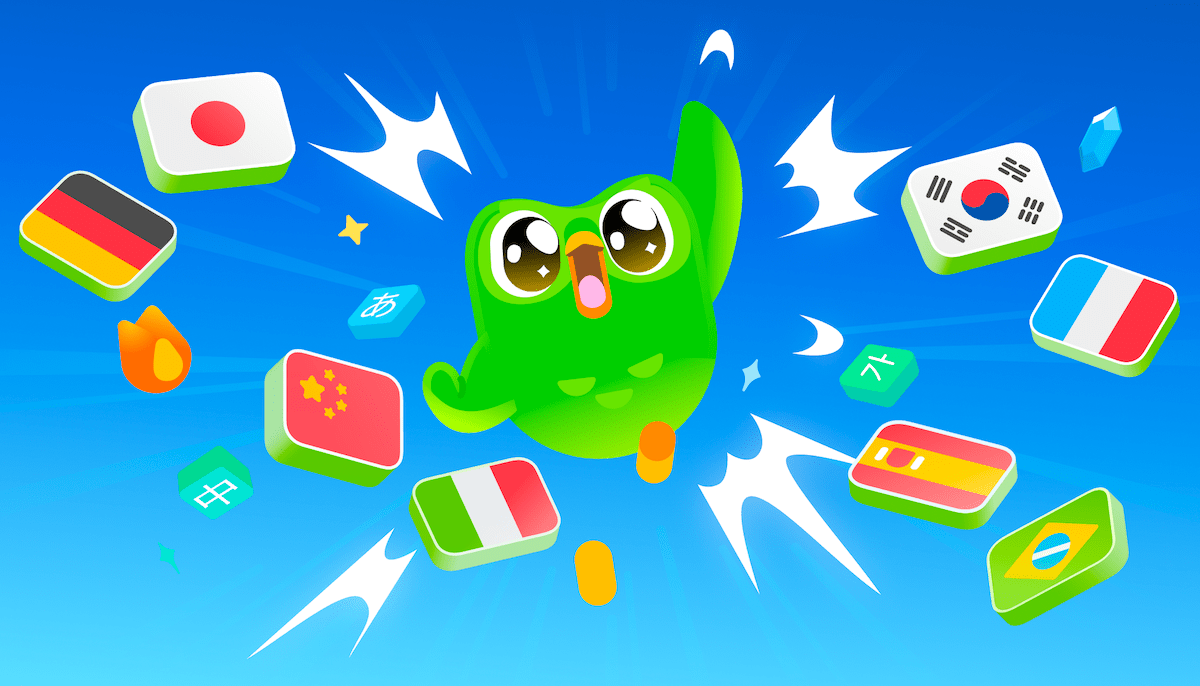 Duolingo libera conteúdo avançado gratuito em nove idiomas