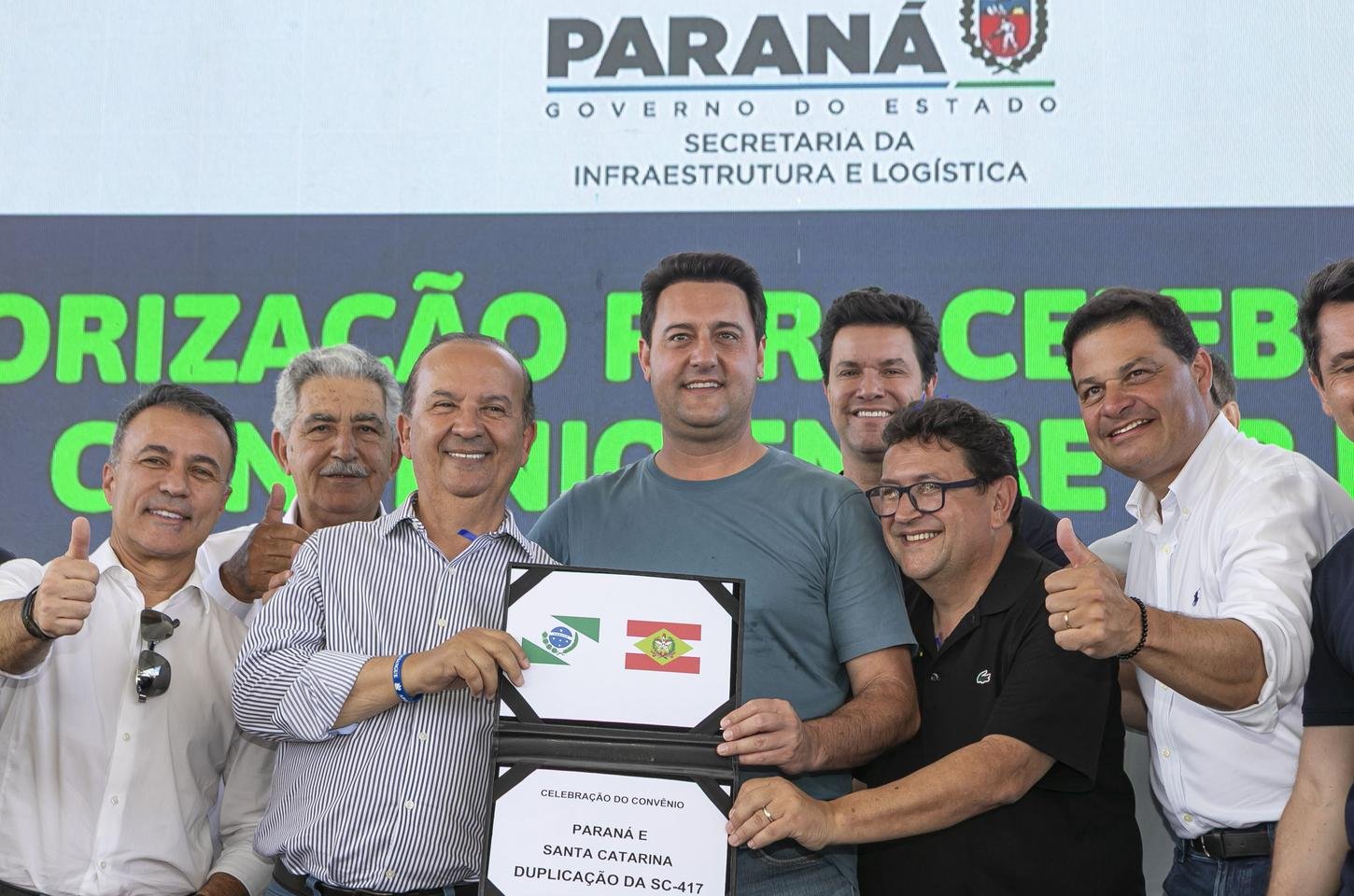 Duplicação da PR-412 liga Paraná e Santa Catarina com investimento de R$ 254,5 milhões