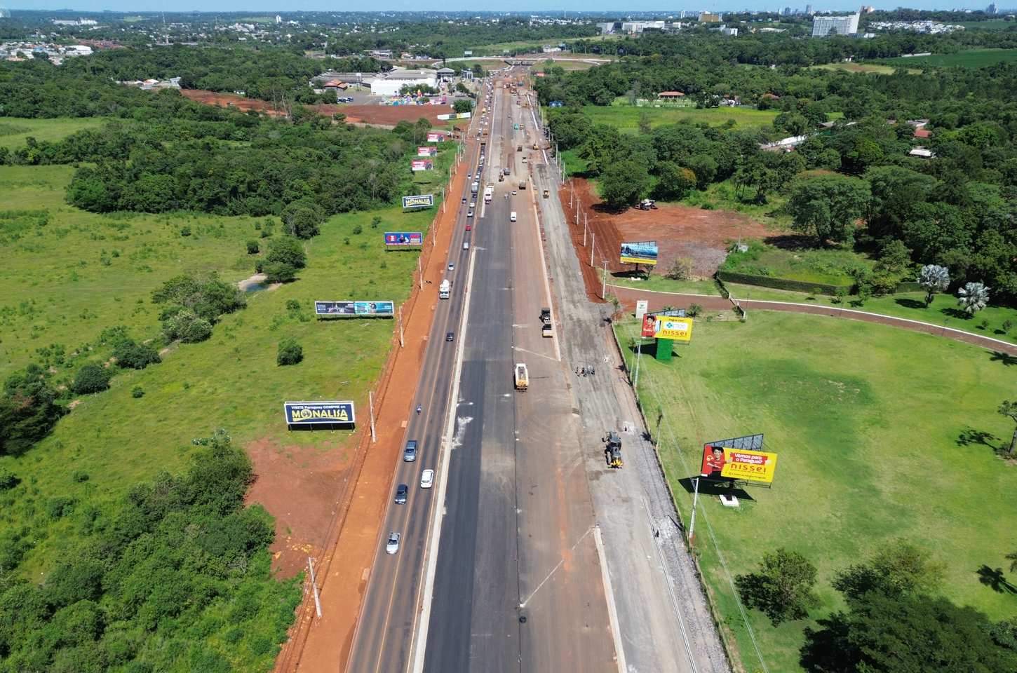 Duplicação da Rodovia das Cataratas em Foz do Iguaçu atinge 78% de execução