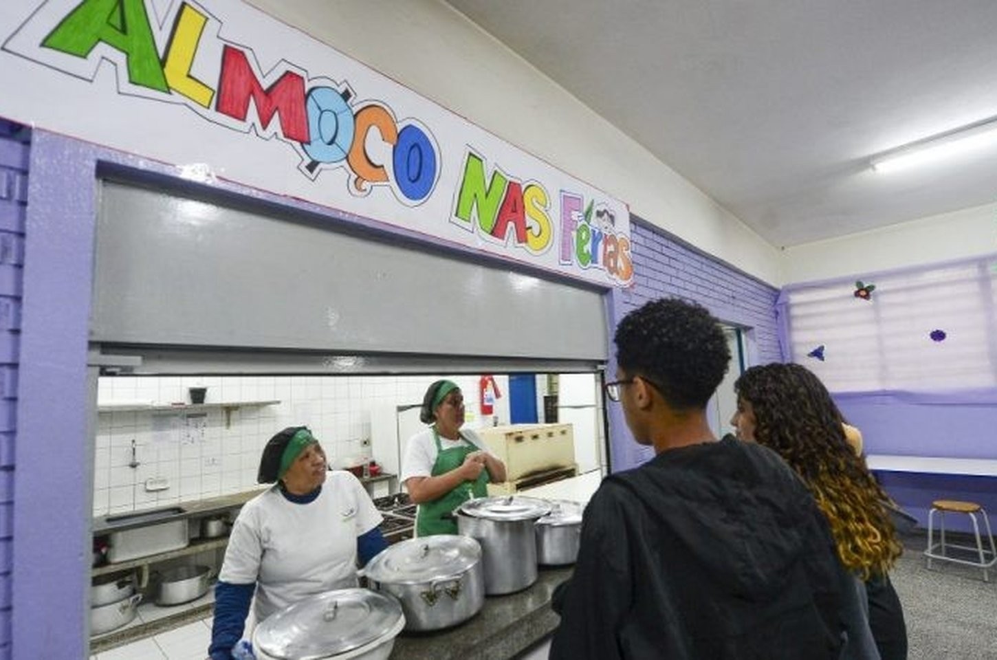 Escolas estaduais de SP servem almoço durante as férias de janeiro
