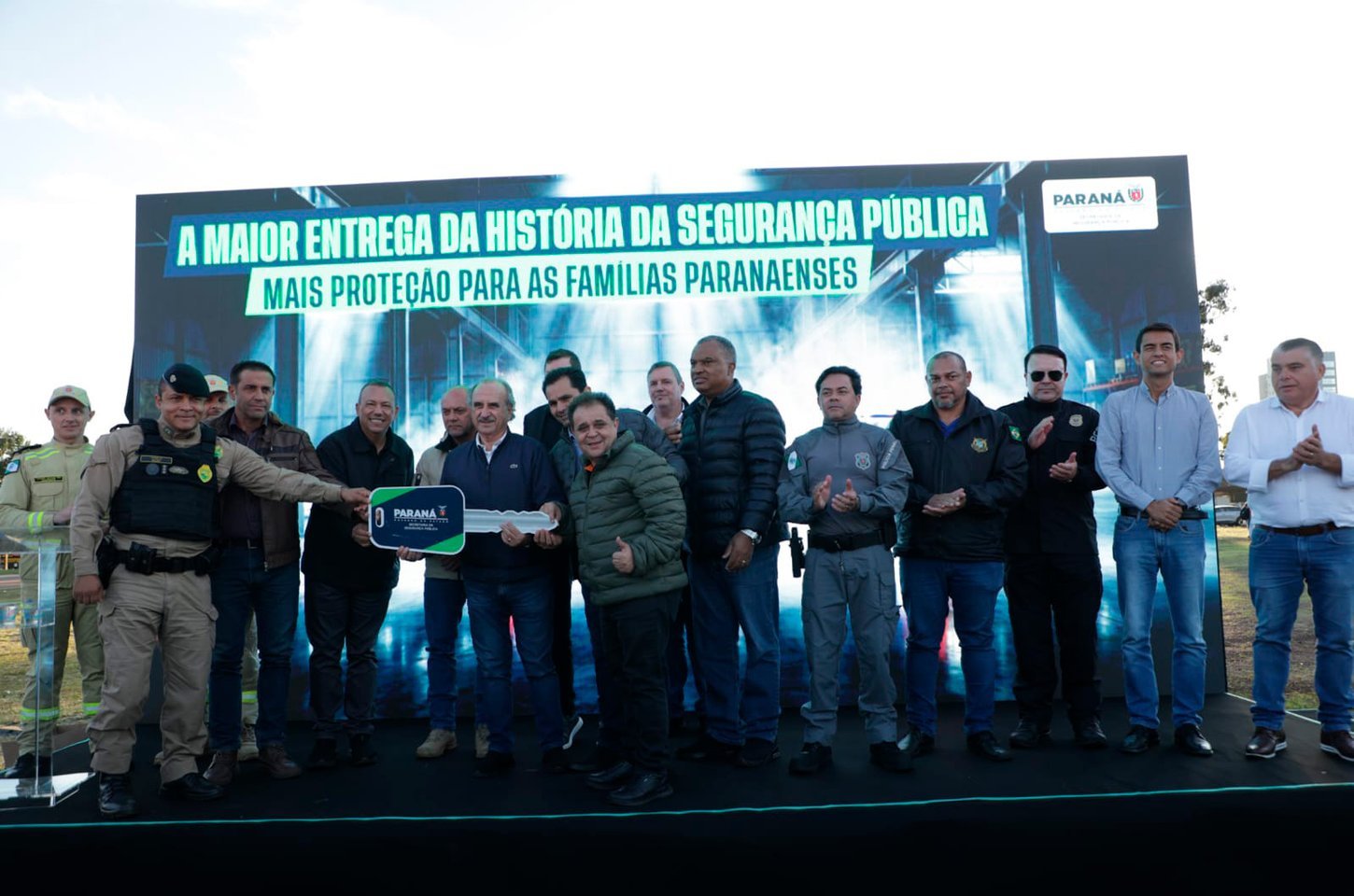 Estado reforça segurança pública no Oeste com entrega de 49 viaturas novas