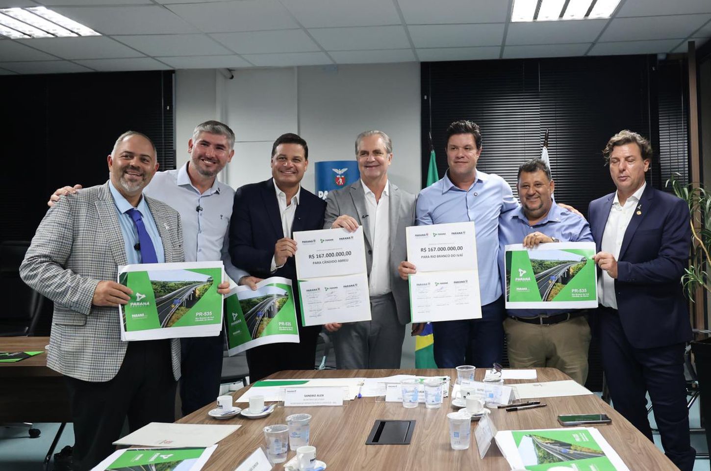 Estrada PR-535 entre Rio Branco do Ivaí e Cândido de Abreu será asfaltada