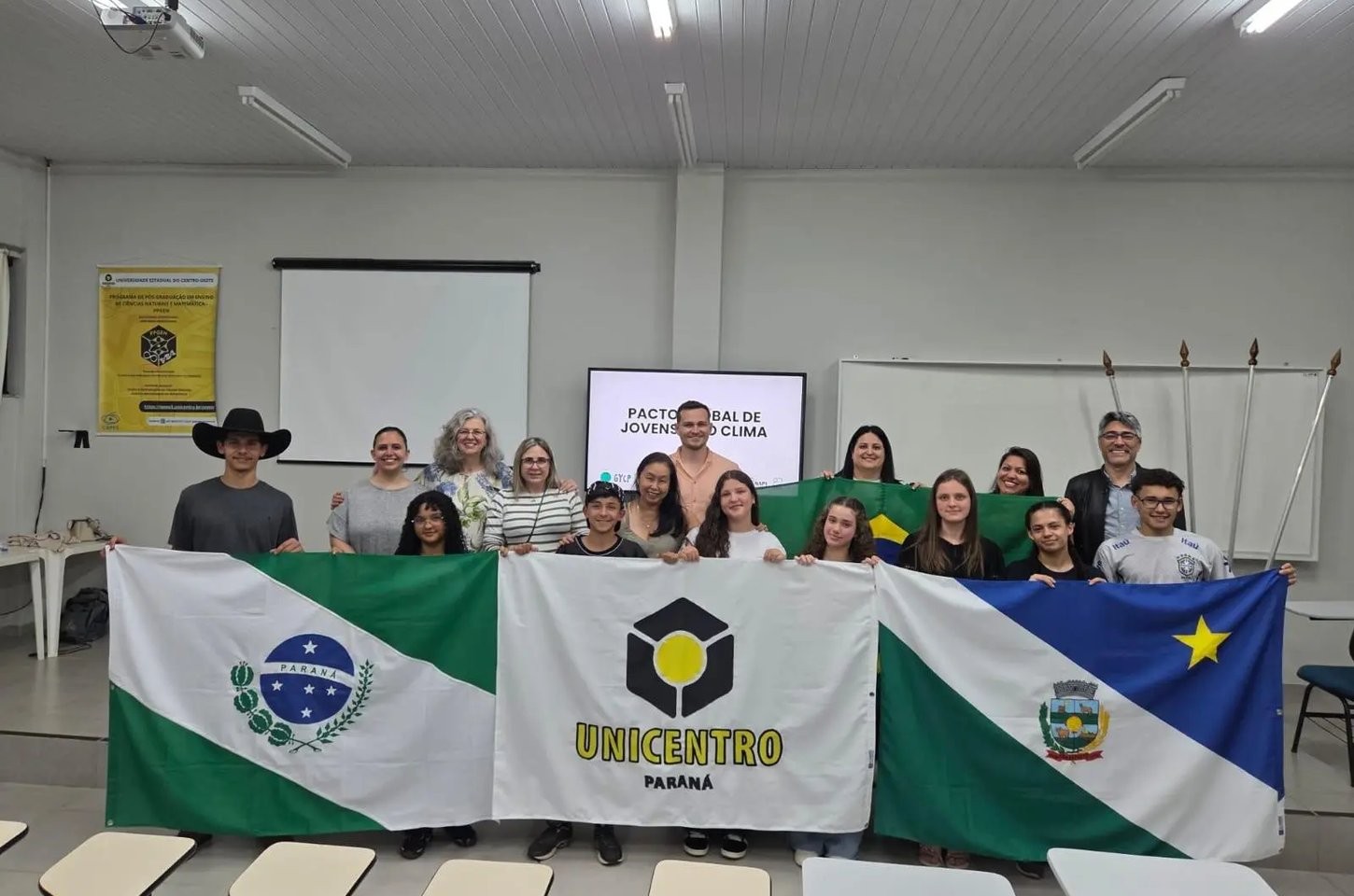 Estudantes e professores de Guarapuava representam Paraná na COP30