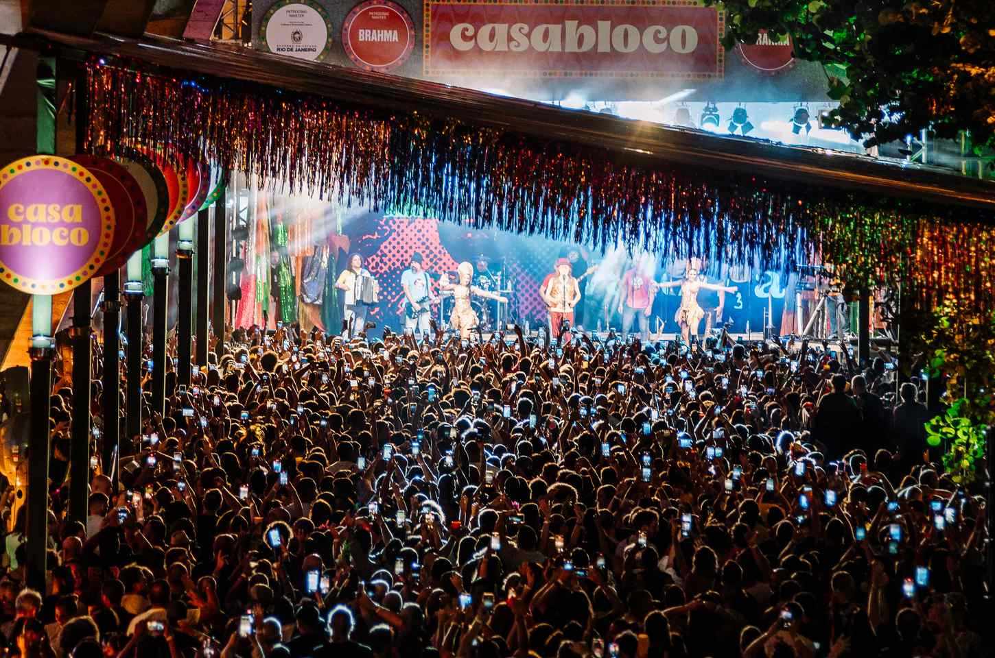 Festival CasaBloco une pela primeira vez carnavais do Rio e Recife
