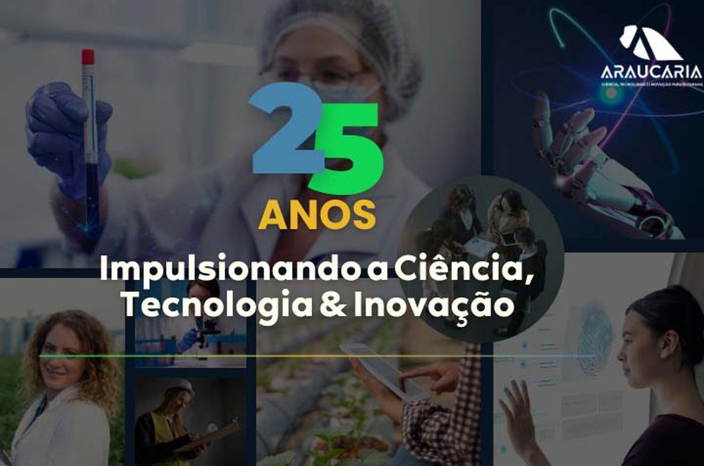 Fundação Araucária celebra 25 anos como motor da ciência paranaense