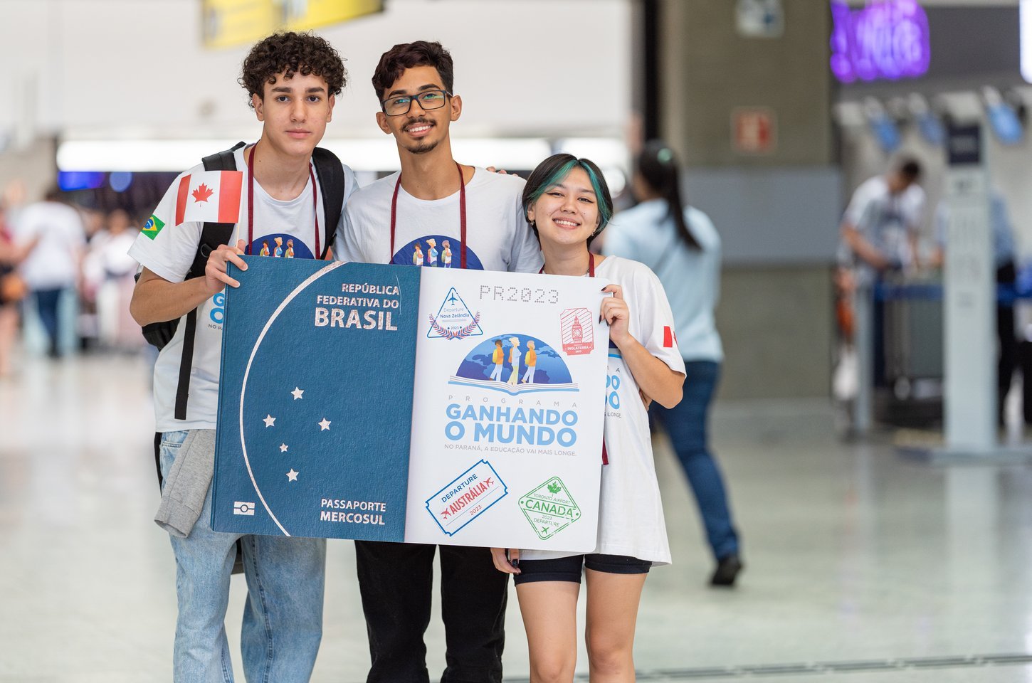 Ganhando o Mundo encerra edição 2025 e projeta maior intercâmbio em 2026