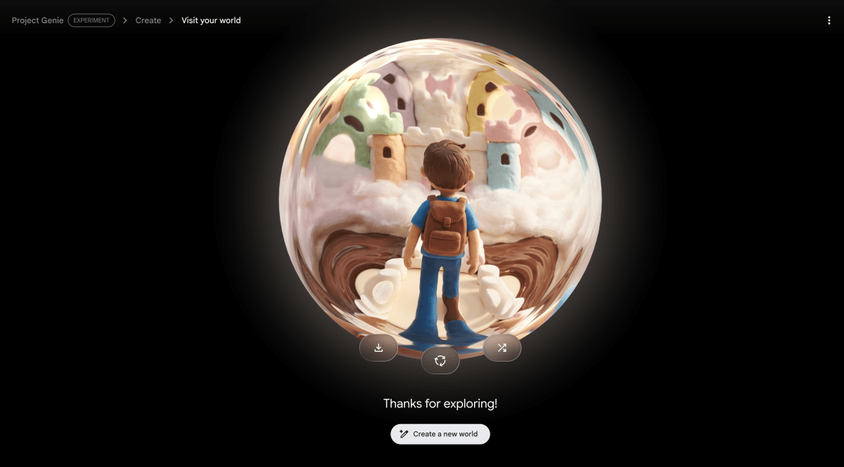 Google DeepMind libera Project Genie para criar mundos de jogo com IA