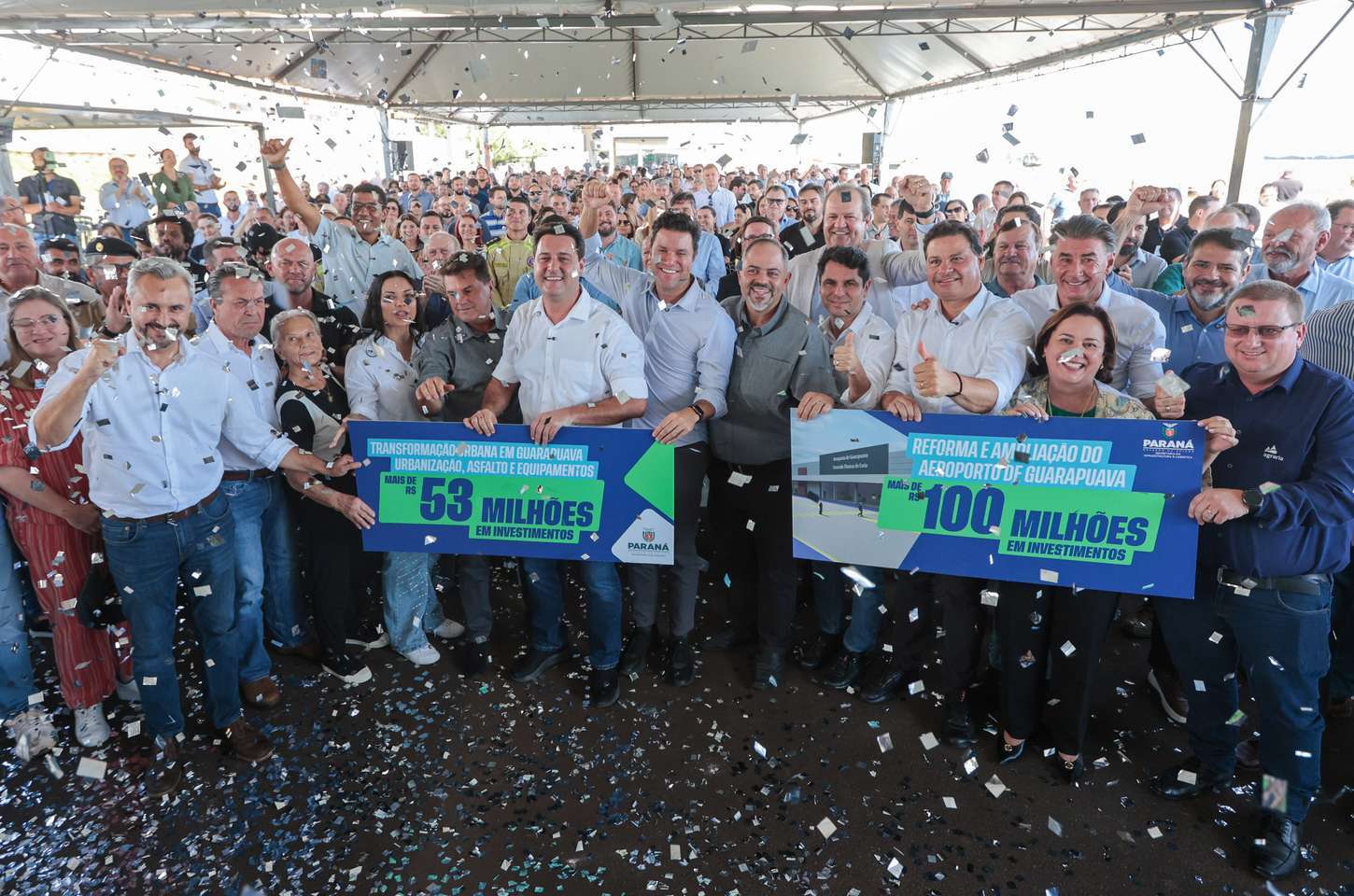 Governo do Paraná anuncia pacote de R$ 190 milhões para Guarapuava