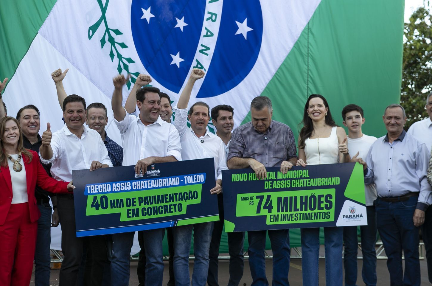 Governo do Paraná anuncia pacote de R$ 386,3 milhões para Assis Chateaubriand