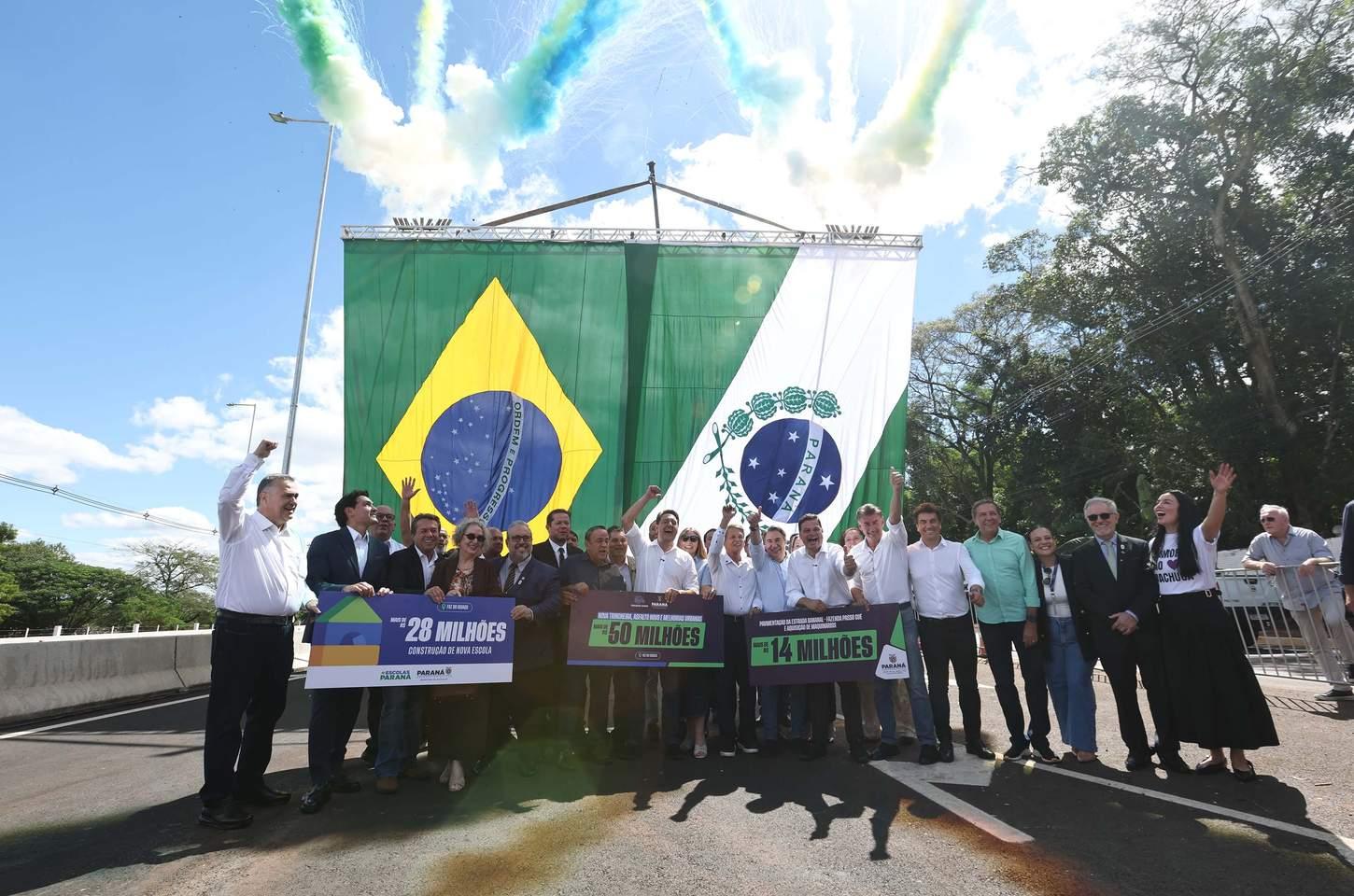 Governo do Paraná libera R$ 65,3 milhões para infraestrutura em Foz do Iguaçu