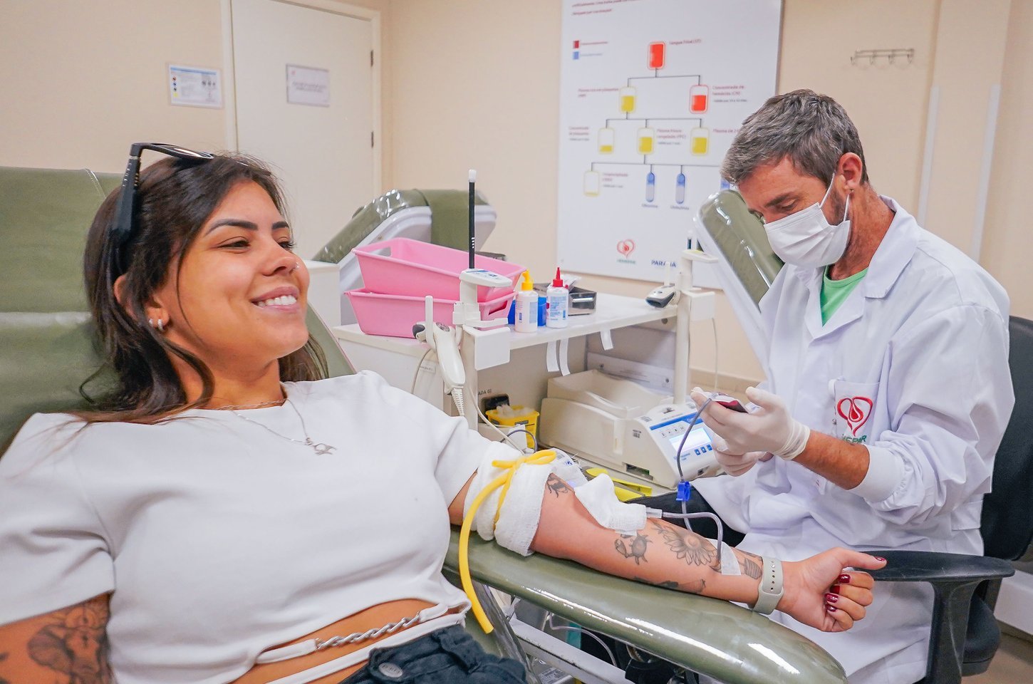 Hemepar convoca doadores de sangue antes do Carnaval