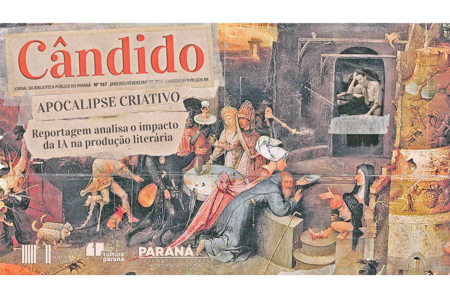 Inteligência artificial na literatura é tema de debate no jornal Cândido