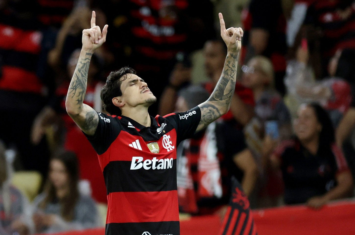 Libertadores: Pedro decide e Flamengo está nas oitavas de final
