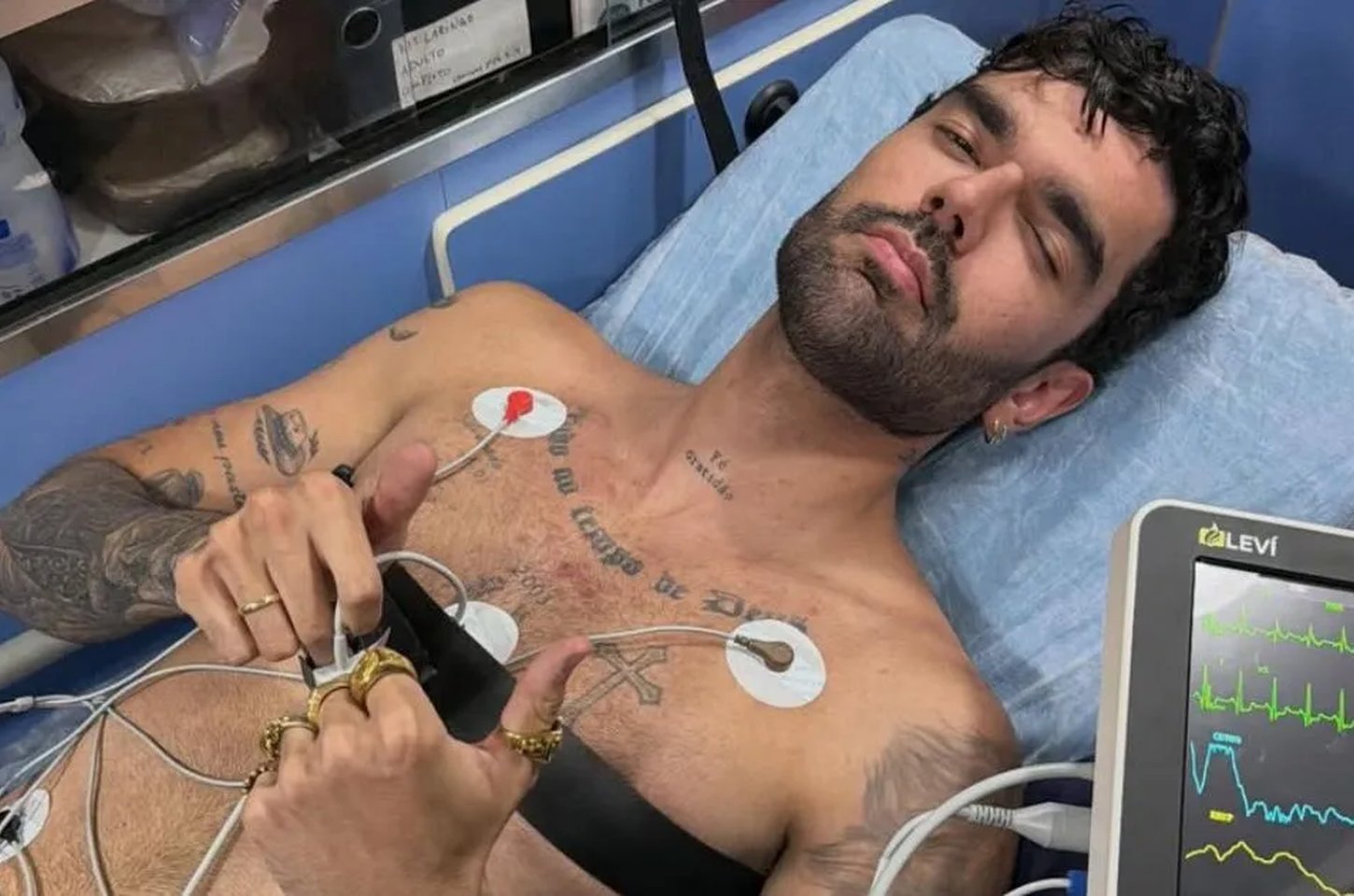 Luan Pereira se recupera de arritmia cardíaca após show em São Sebastião