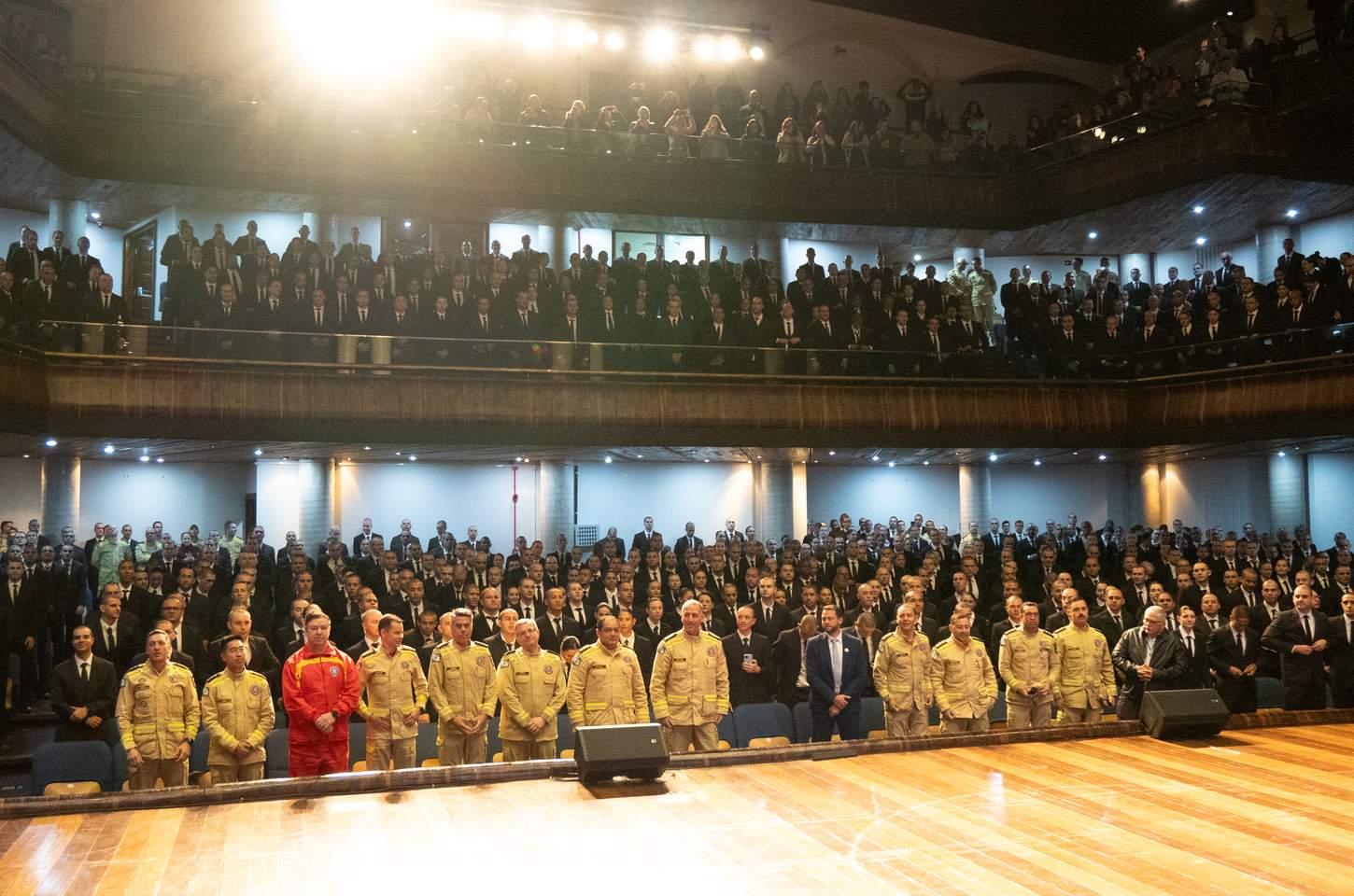 Maior turma de soldados da história inicia formação no Corpo de Bombeiros do Paraná