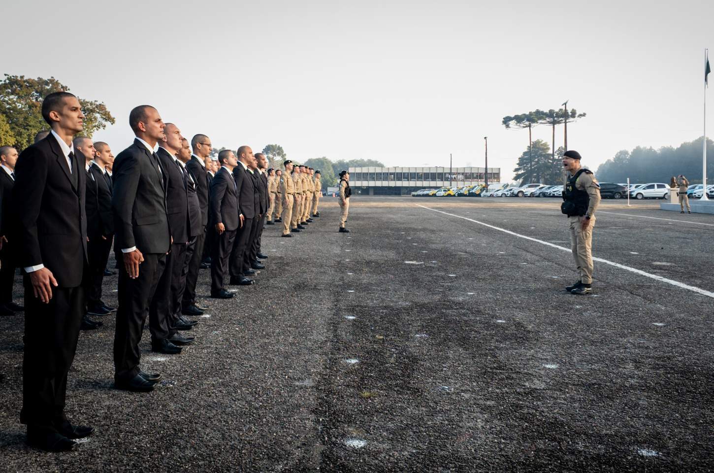 Mais de 2,5 mil novos policiais militares iniciam curso de formação no Paraná