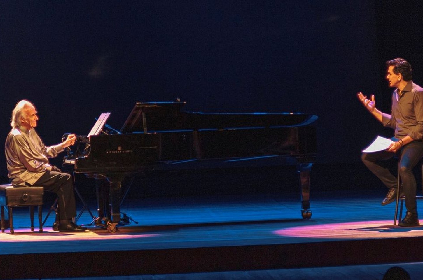 Música e poesia se encontram no espetáculo 'O Pianista e o Poeta'