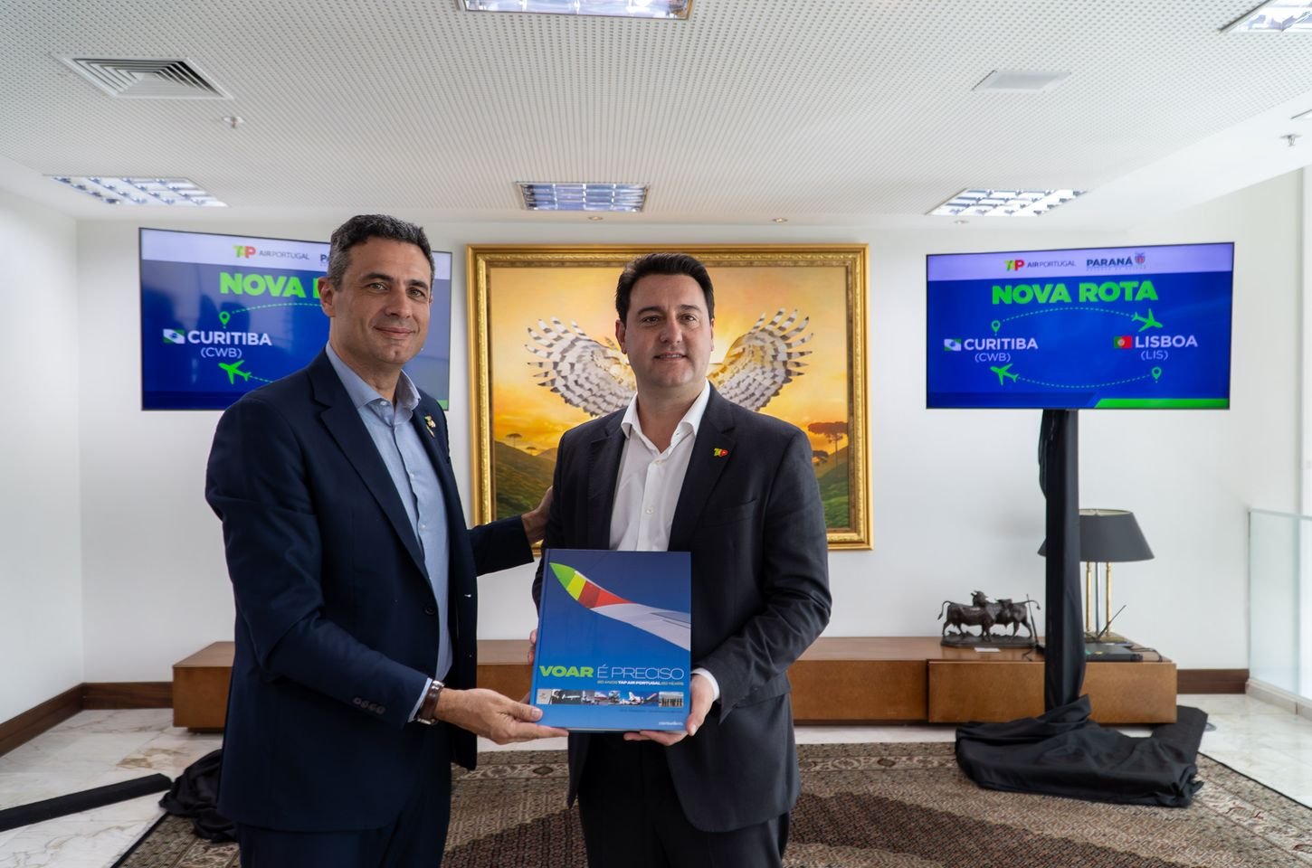 Nova rota aérea liga Curitiba a Lisboa a partir de julho de 2026